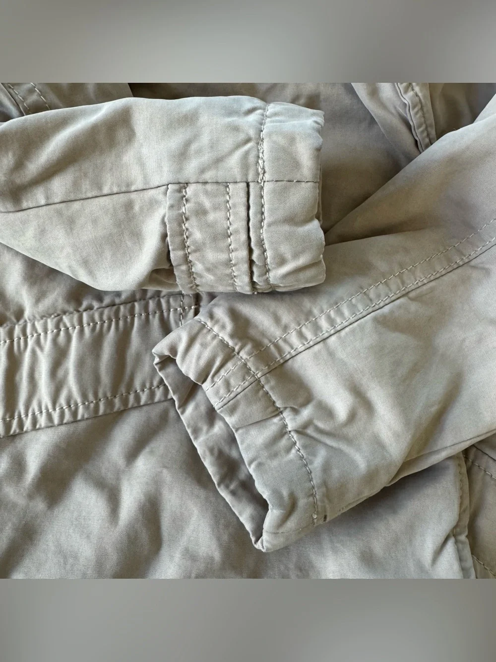 Zara Baby Boy Outwear Double Breasted Hooded Jacket 12-18M Outdoor Minimalist
